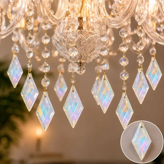 Ponteira Doce De Leite 13X25Mm Em Acrilico Com 500Gr 079 - Cristal Ab 079