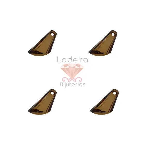 Ponteira Pata De Vaca 18Mm Em Acrilico Com 500Gr 059 - Marrom 1