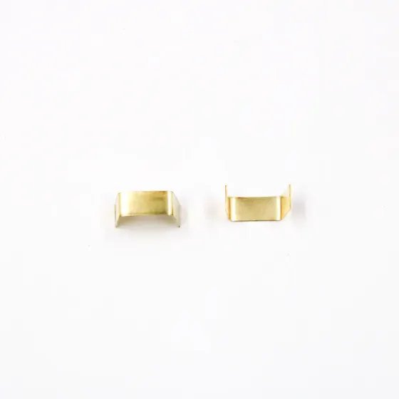 Terminal De Ferro Sem Argola 11X5Mm Com 1000Pcs 073 - Dourado 073