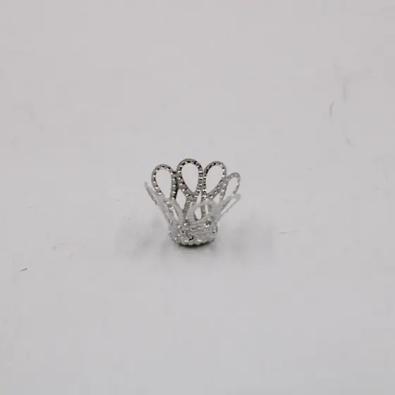 Tulipa Cone 18X15Mm Em Ferro Com 500Pcs 074 - Niquel 074