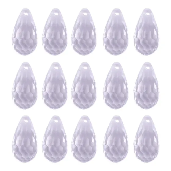 Ponteira Gota 19X33Mm Em Acrilico Com 500Gr 001 - Cristal Transparente 001