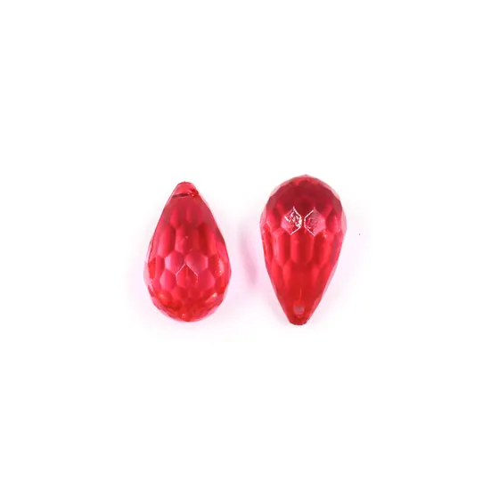 Ponteira Gota 19X33Mm Em Acrilico Com 500Gr 007 - Rosa Pink