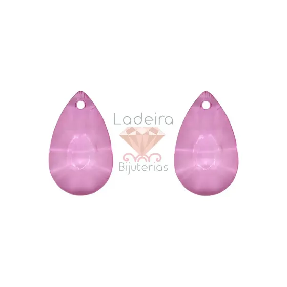 Ponteira Gota Sextavado 16X26Mm Em Acrilico Com 500Gr 007 - Rosa Pink