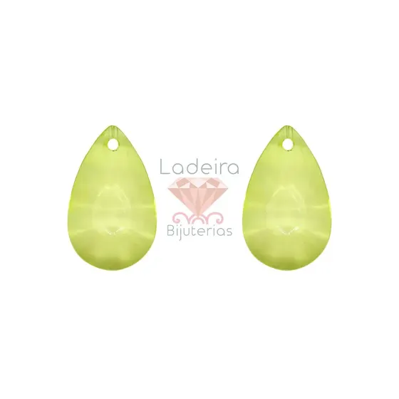 Ponteira Gota Sextavado 16X26Mm Em Acrilico Com 500Gr 615 - Verde