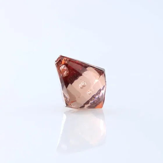 Ponteira Diamante Sextavado 13X18Mm Em Acrilico Com 500Gr 059 - Marrom 1