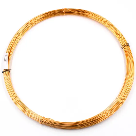 Arame 0.8Mm Em Aluminio O Kg 073 - Dourado 073