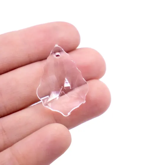Ponteira Bacalhau 20X28Mm Em Acrilico Com 500Gr 001 - Cristal Transparente 001