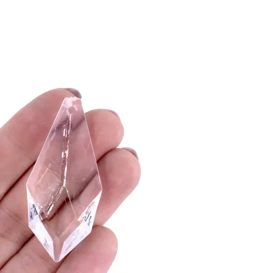 Ponteira Espada 22X50Mm Em Acrilico Com 500Gr C001 - Cristal Transparente C001