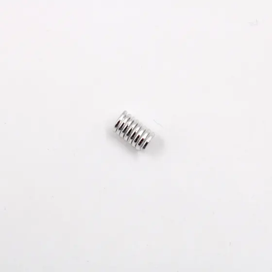 Mola Para Oculos 7 Voltas 06Mm Em Aluminio Com 1000 Pecas 074 - Niquel 074