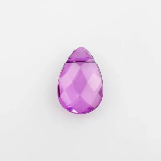 Ponteira Gota Sextavada 35Mm Em Acrilico Com 500Gr 053 - Roxo