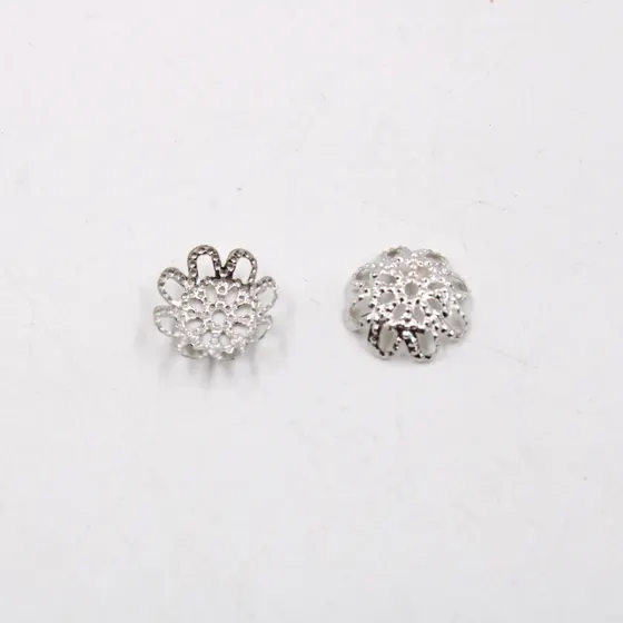 Tulipa Flor 10Mm Em Ferro Com 1.000 Pecas 074 - Niquel 074