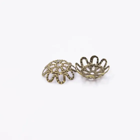 Tulipa Flor 10Mm Em Ferro Com 1.000 Pecas - Ouro Velho