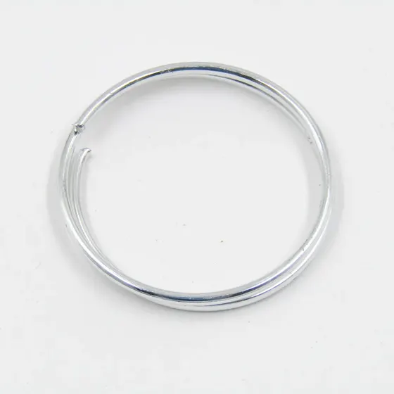 Argola De Guardanapo Volta Dupla 40Mm Em Aluminio Com 250Gr