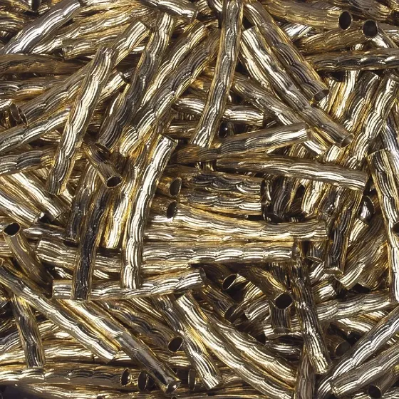 Canudo Torcido Trabalhado Latco 30X4Mm 350G 073 - Dourado 073