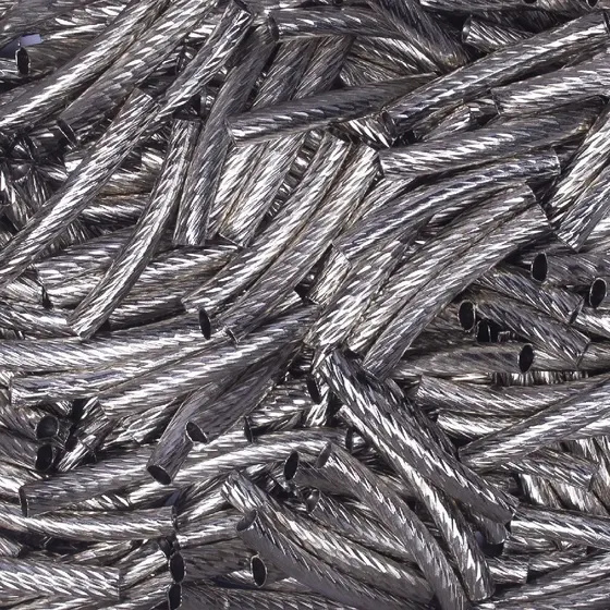 Canudo Torcido Trabalhado Latco 30X4Mm 350G 074 - Niquel 074