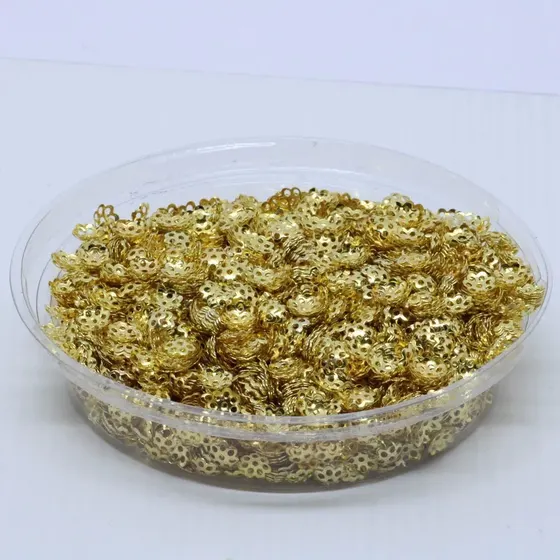 Tulipa Flor 06Mm Em Ferro Com 5000 Pecas 073 - Dourado 073