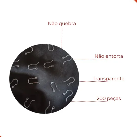 Anzol 14X17 Em Plastico Com 200 Pecas