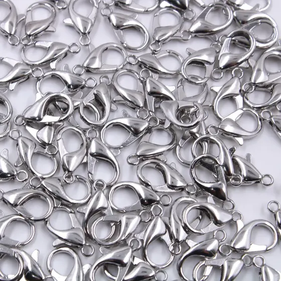Fecho Lagosta 16Mm Em Zamak Com 250 Pecas