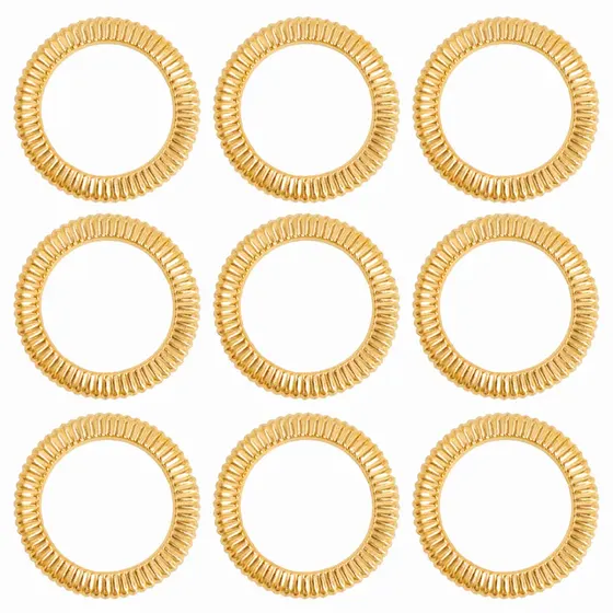 Argola Frisada 39Mm Em Abs Com 250G