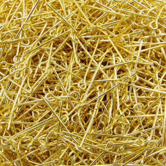 Alfinete Contrapino Latao 20Mm Com 500G - Nacional