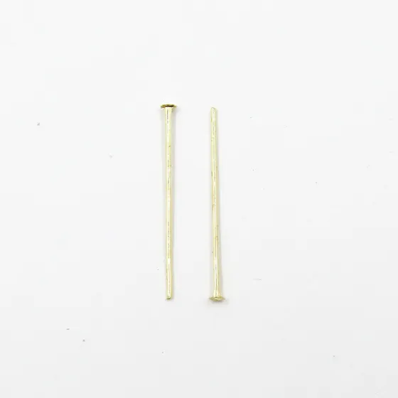 Alfinete Pino 30Mm Em Latao Com 500G - Nacional