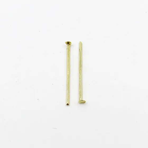 Alfinete Pino 20Mm Em Latao Com 500G - Nacional