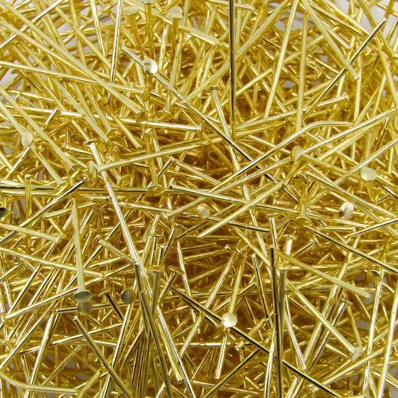 Alfinete Pino 40Mm Em Latao Com 500G - Nacional
