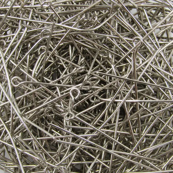 Alfinete Contra Pino Latao 50Mm Com 500G - Nacional