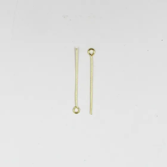Alfinete Contra Pino Latao 30Mm Com 500G - Nacional