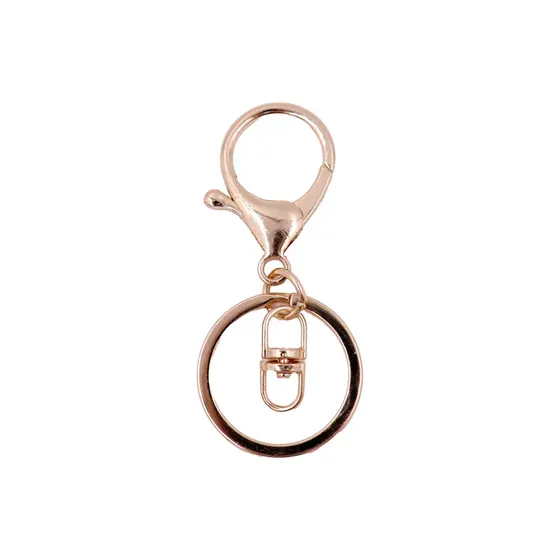 Fecho Lagosta 34Mm Com Conector E Argola 30Mm Em Zamac Com 50 Pecas