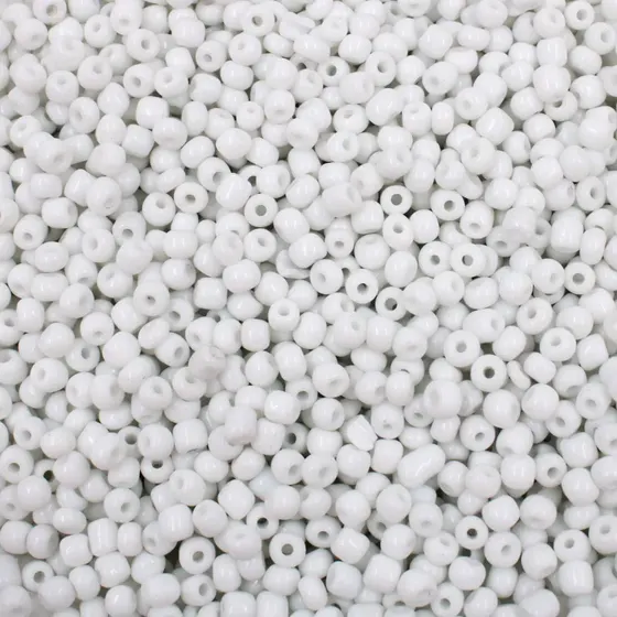 Micangao Leitoso 3.6Mm (6/0) Em Vidro Com 450G