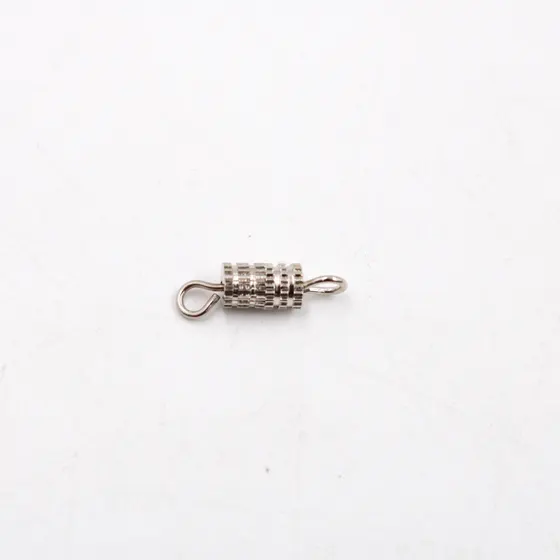 Fecho De Rosca Com Argola De Latao 4X12Mm Com 250 Pecas - Niquel