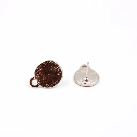 Pino De Brinco Redondo 16X12Mm Em Zamac Com 100G - Niquel