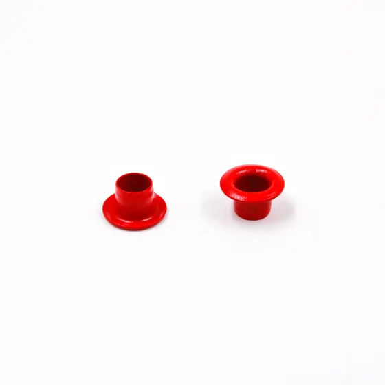 Ilhos Baxmann 54 Em Aluminio Com 1000 Pecas - Vermelho
