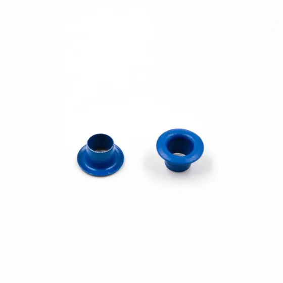 Ilhos Baxmann 54 Em Aluminio Com 1000 Pecas - Azul Royal