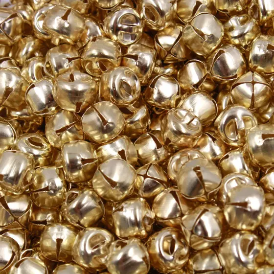 Guizo 10Mm Em Ferro Com 1000 Pecas - Dourado