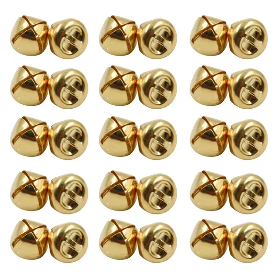 Guizo 12Mm Em Ferro Com 500 Pecas - Dourado