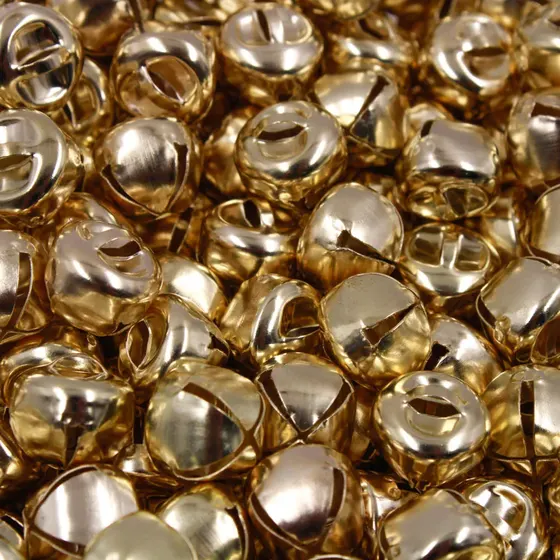 Guizo 12Mm Em Ferro Com 500 Pecas - Dourado