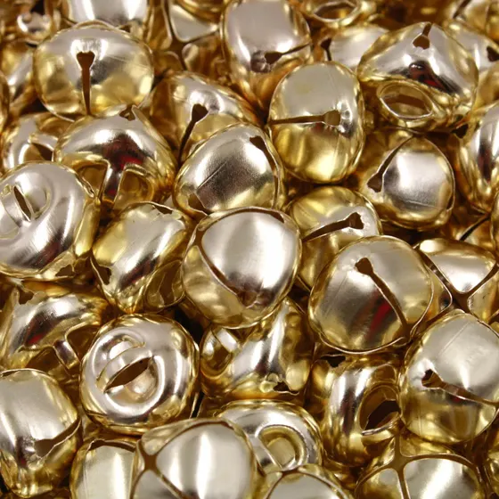 Guizo 15Mm Em Ferro Com 500 Pecas - Dourado