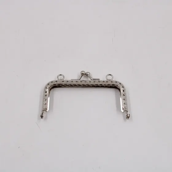 Fecho Da Vovo Trabalhado 90X51Mm Em Ferro Unidade - Niquel