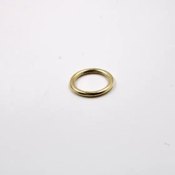 Argola Lisa 03X25Mm Em Abs Com 250G - Dourado