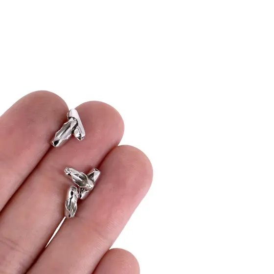 Fecho Canoa 2.4Mm Em Ferro Com 1.000 Pecas - Niquel