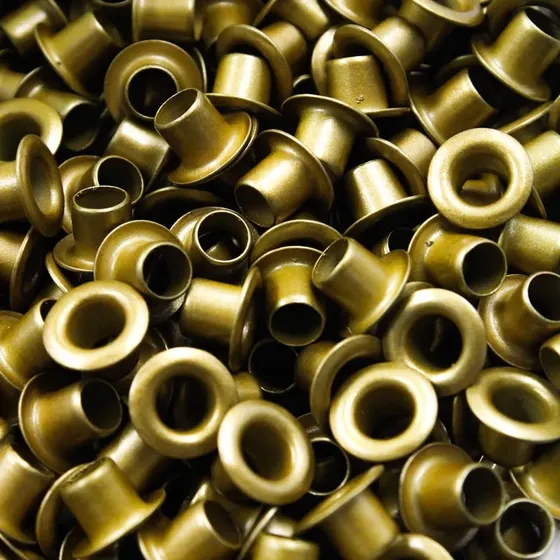 Ilhos Baxmann 51 Em Aluminio Com 1000 Pecas - Dourado