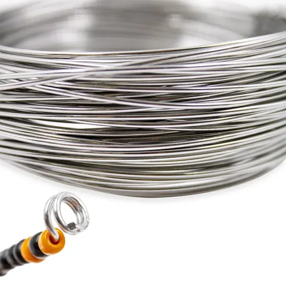 Arame De Aluminio Para Artesanato 1.0Mm Com 10 Metros - Niquel