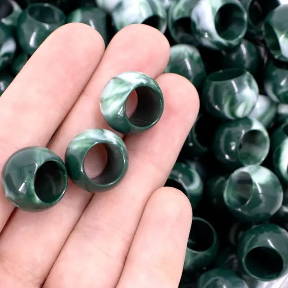 Ponteira Mesclada 12X16Mm Em Acrilico Com 500G
