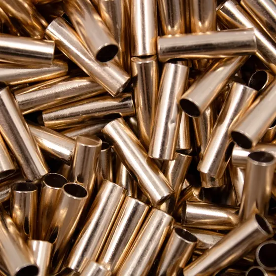 Ponteira Cilindro Para Colagem 3.5Mm Em Zamac Com 500 Pecas - Dourado