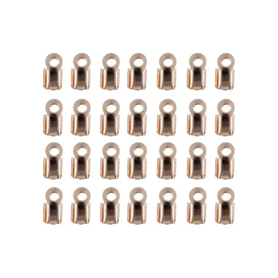 Terminal Quadrado Com Argola 3.5X9Mm Em Ferro Com 1000 Pecas - Dourado