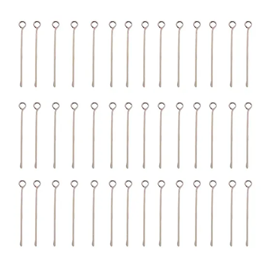 Alfinete Contra Pino Latao 30Mm Com 500G - Dourado
