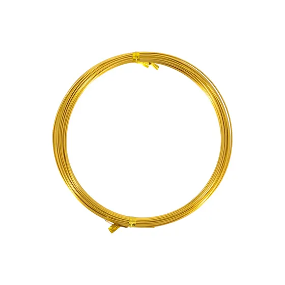 Arame Em Aluminio Para Artesanato 0.8Mm Com 10 Metros