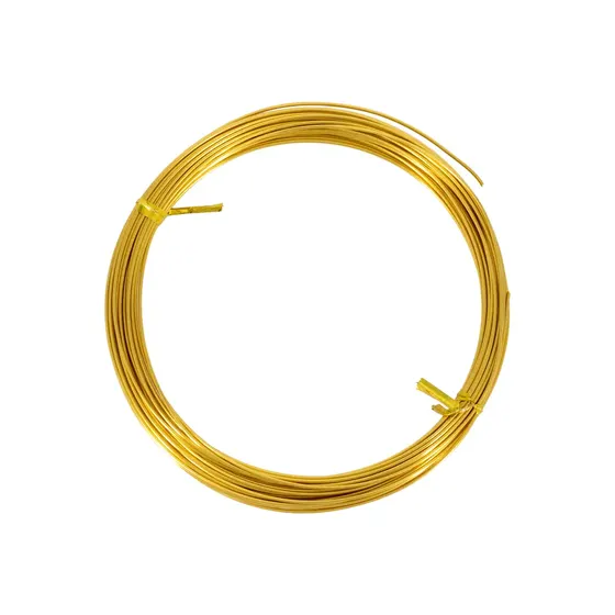 Arame Em Aluminio Para Artesanato 1.0Mm Com 10 Metros